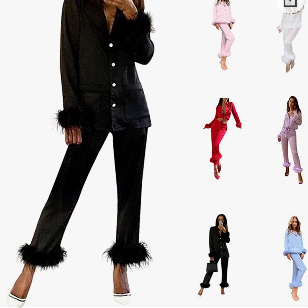 Faux Fur Trim PJS